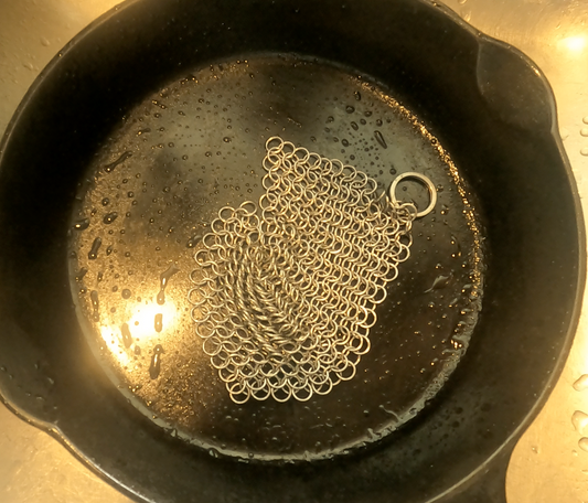 chainmail armor scrubber